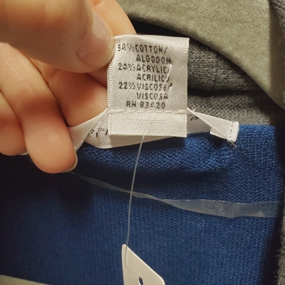 Augustine silk color block cardigan size Small - Picture 4 of 5